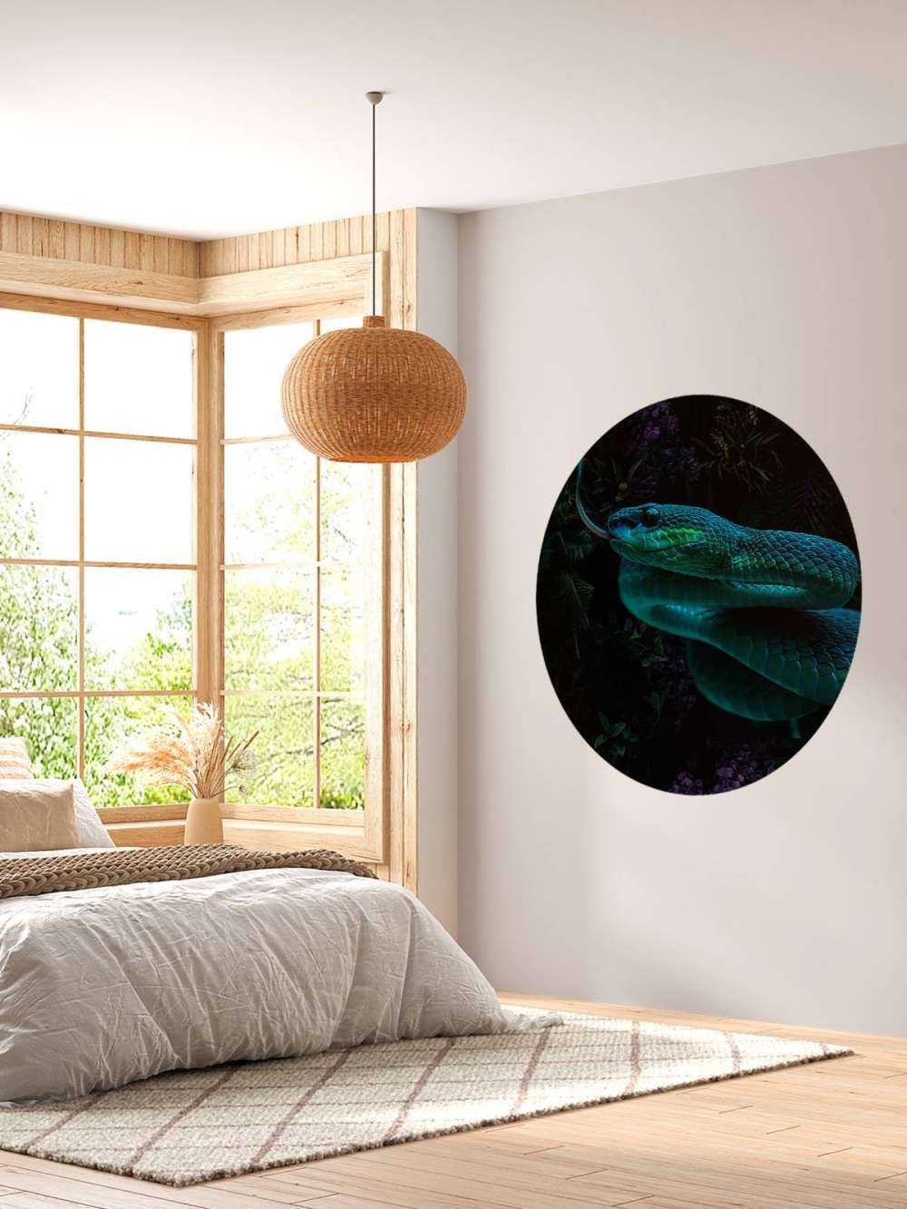 Jungle Snake Portrett