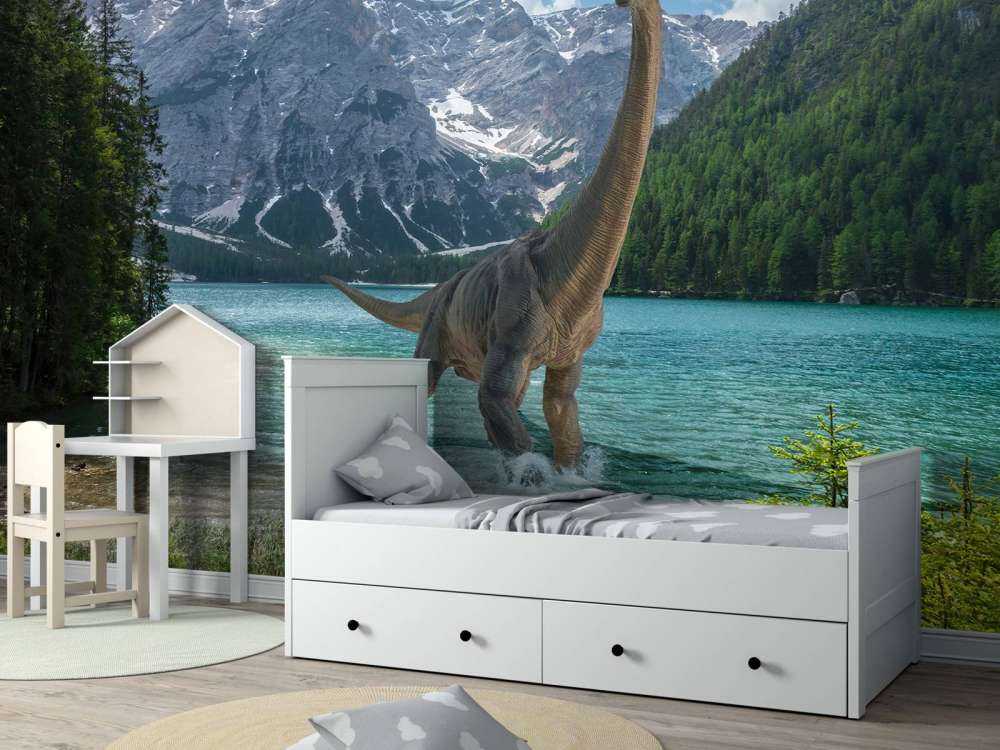 Brachiosaurus i vannet
