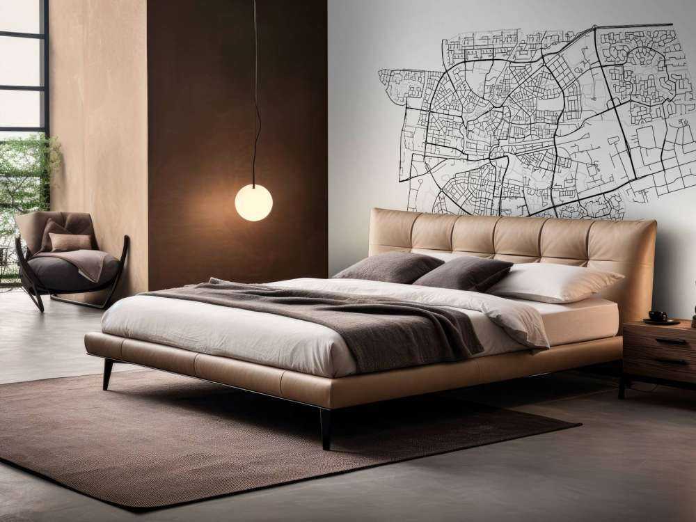 Kart over Leeuwarden, hvitt