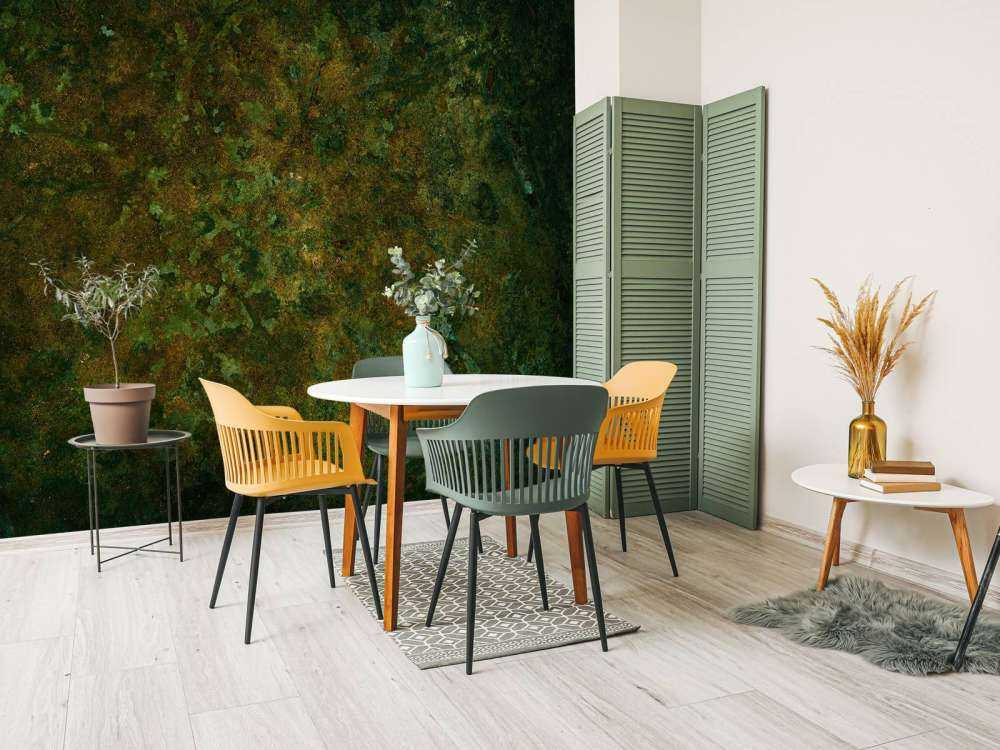 Groen metalen oxidatie structuur