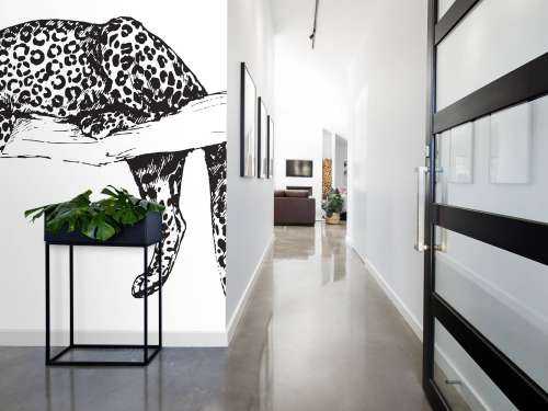 tegnet leopard