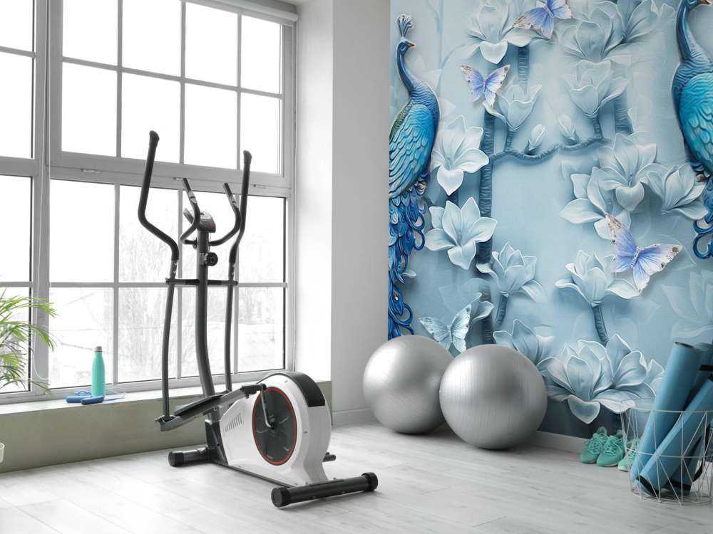 Påfugler og sommerfugler