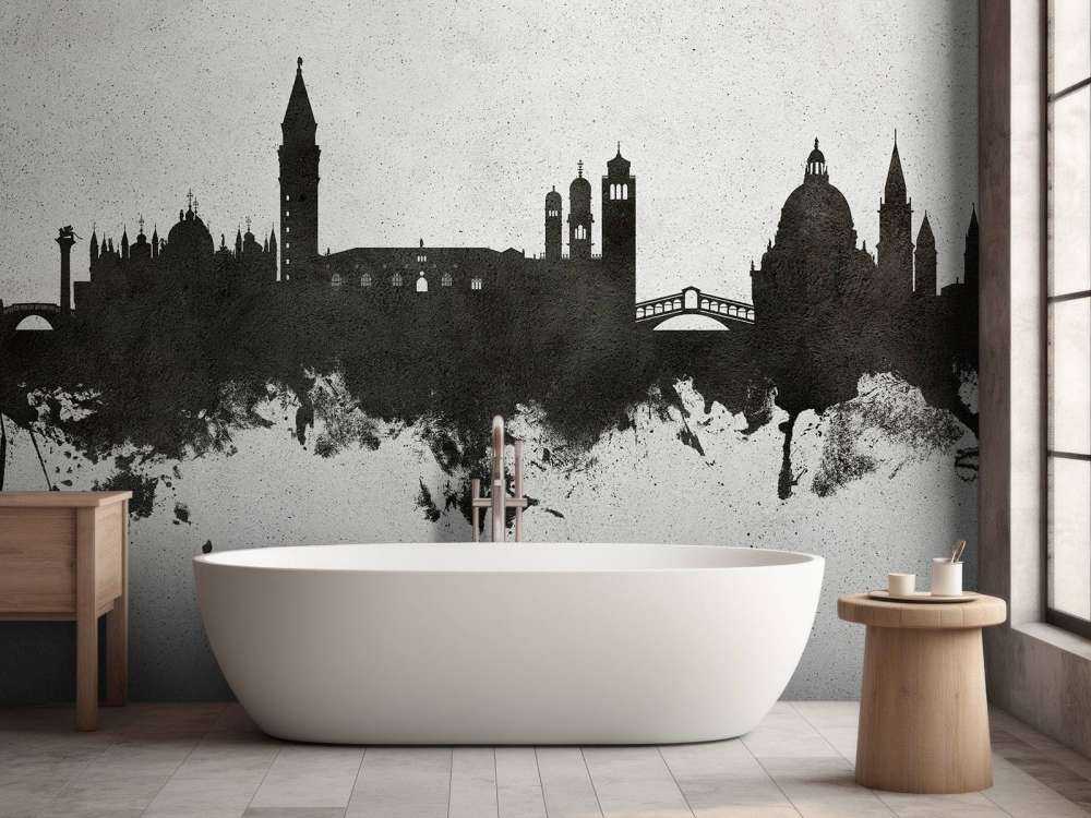 Akvarell silhuett, Venezia