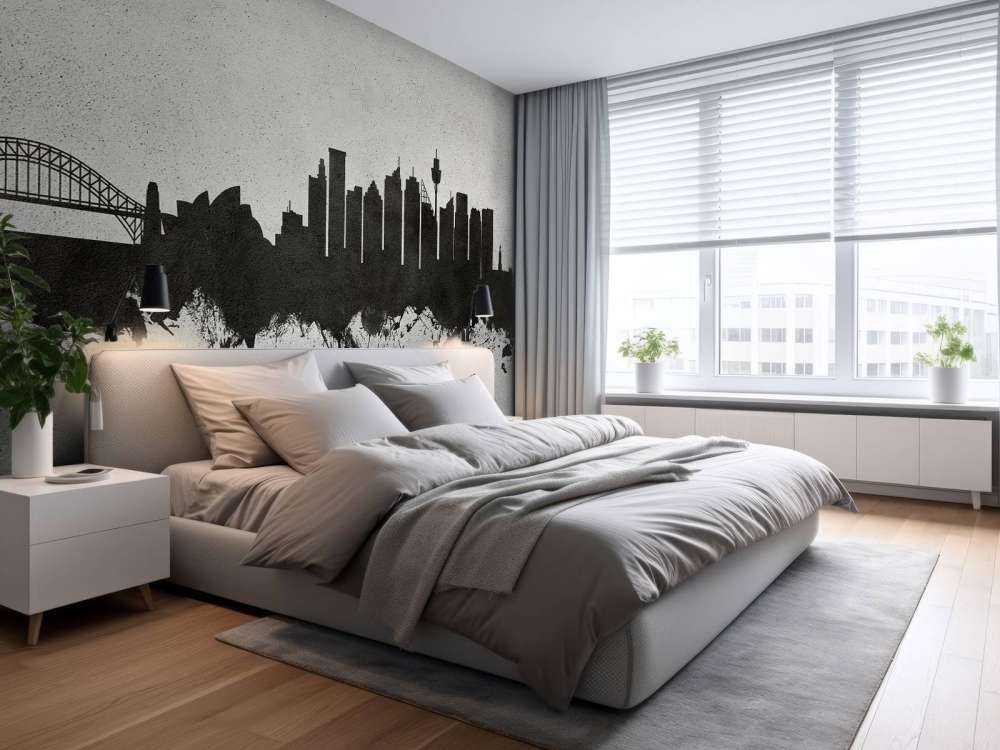 Akvarell silhuett, Sydney