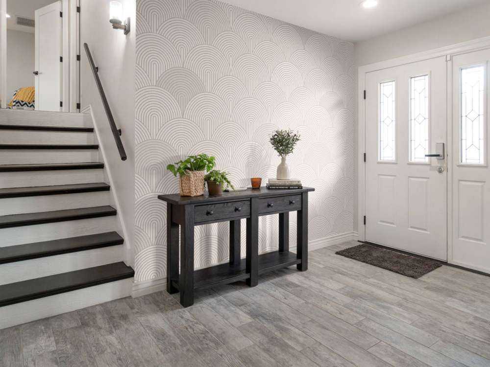 Boho Arches & Curves - nøytralt beige