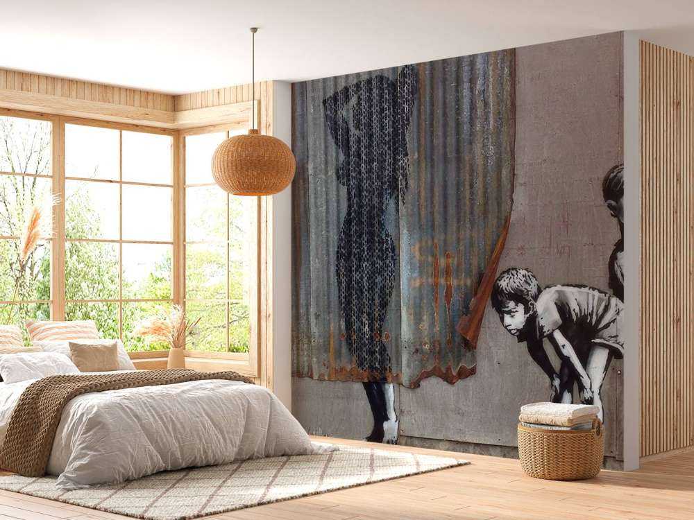 Banksy - Shower boys