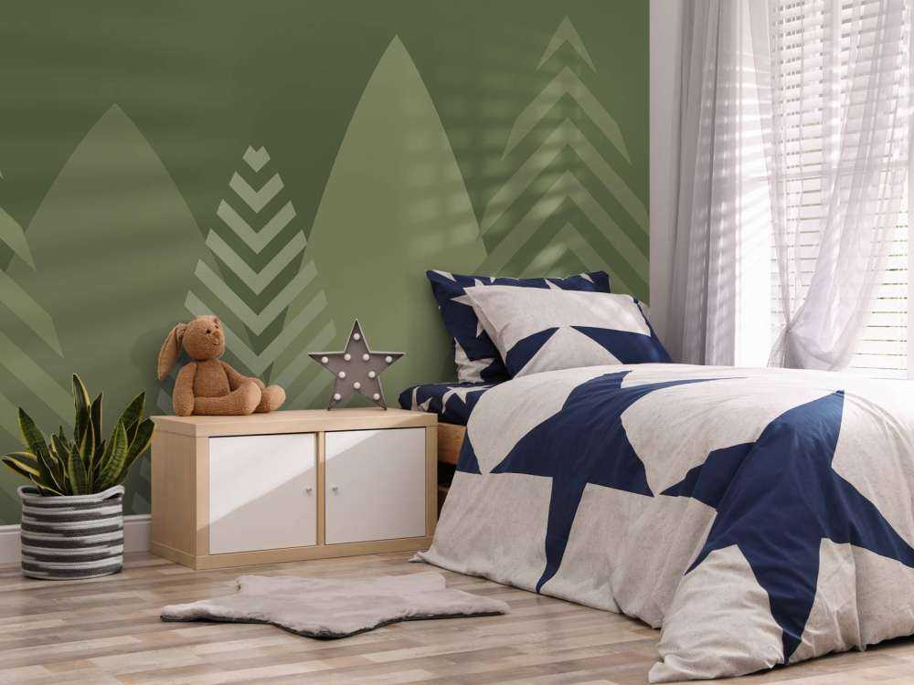 Høye fjell, grønne