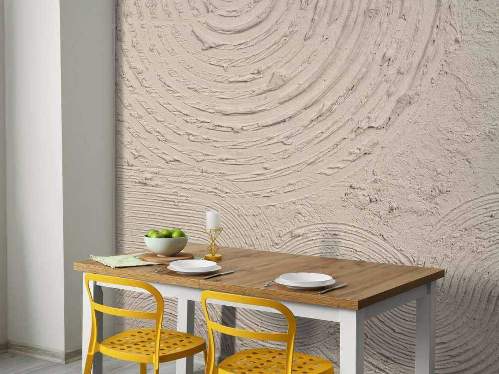 Organiske former og linjer i lin