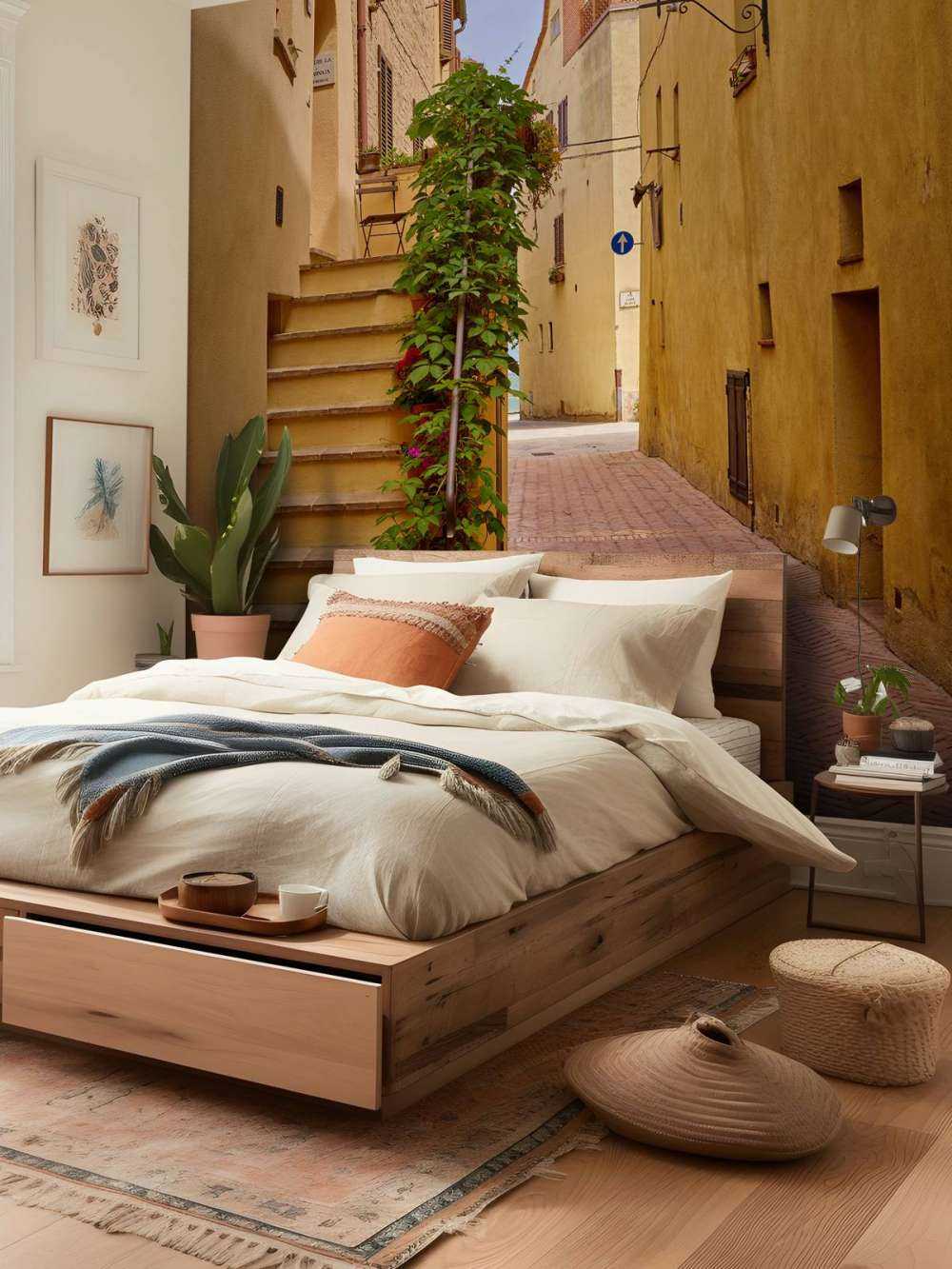 Trapper i en italiensk gate