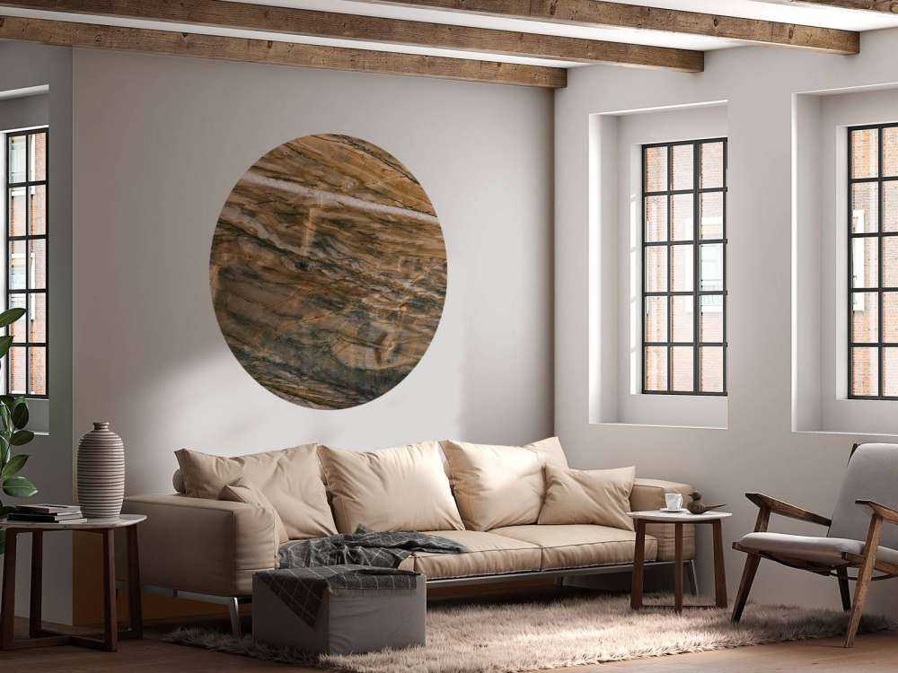 Marmor med gul fargetone