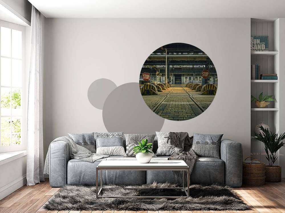 Forlatt industrihall