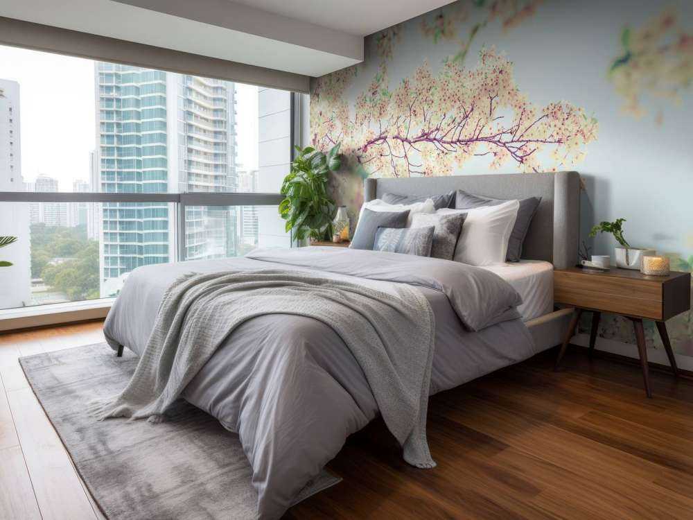 vintage-look Blomster Magnolia Lett blomsterblanding