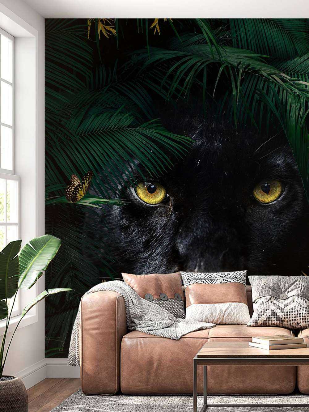 Jungle Panther Portrett