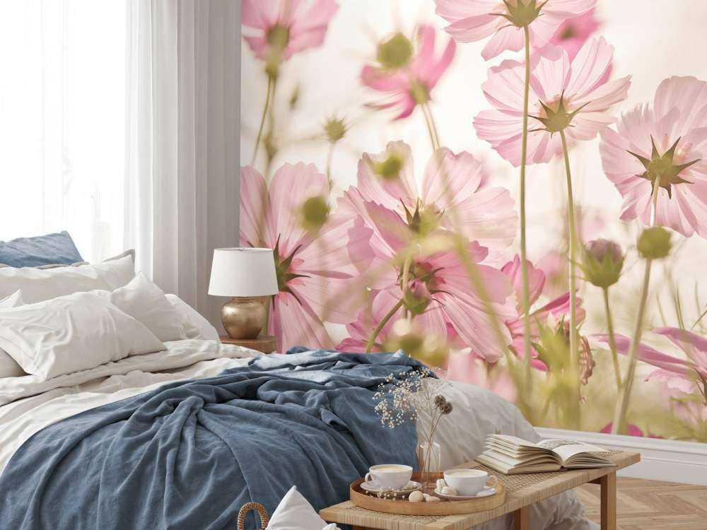 vakre blomsterhage