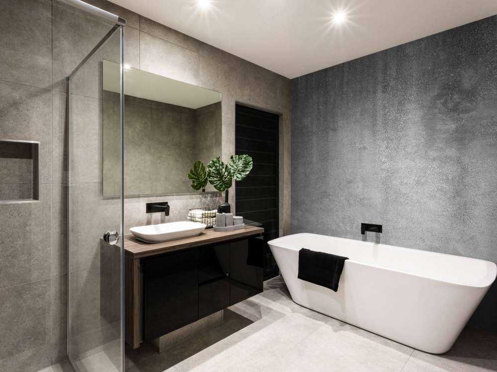 Detaljert grå betong