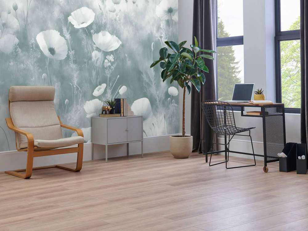 Villblomstdans - mørkegrønn