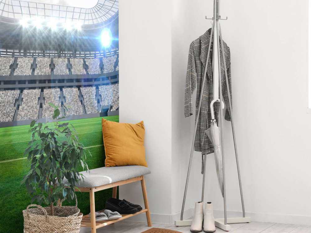 Stadion med åpent tak