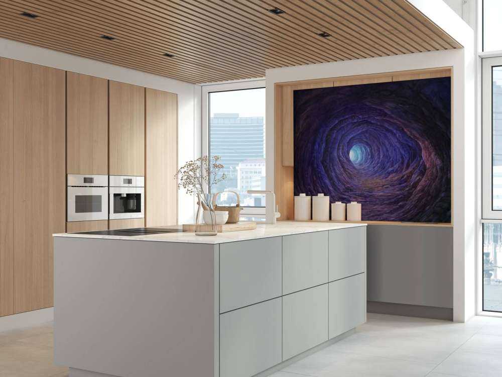 Illustration av en grotta