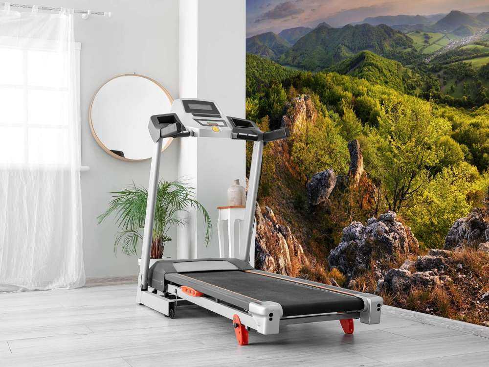 Bergslandskap på våren