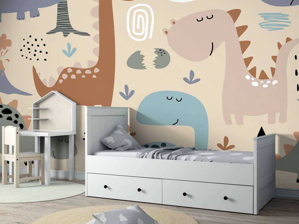 Teckning av dinosaurier