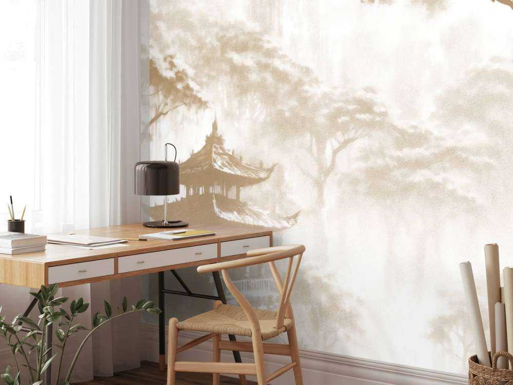 Dimma Orientalisk Paviljong, taupe