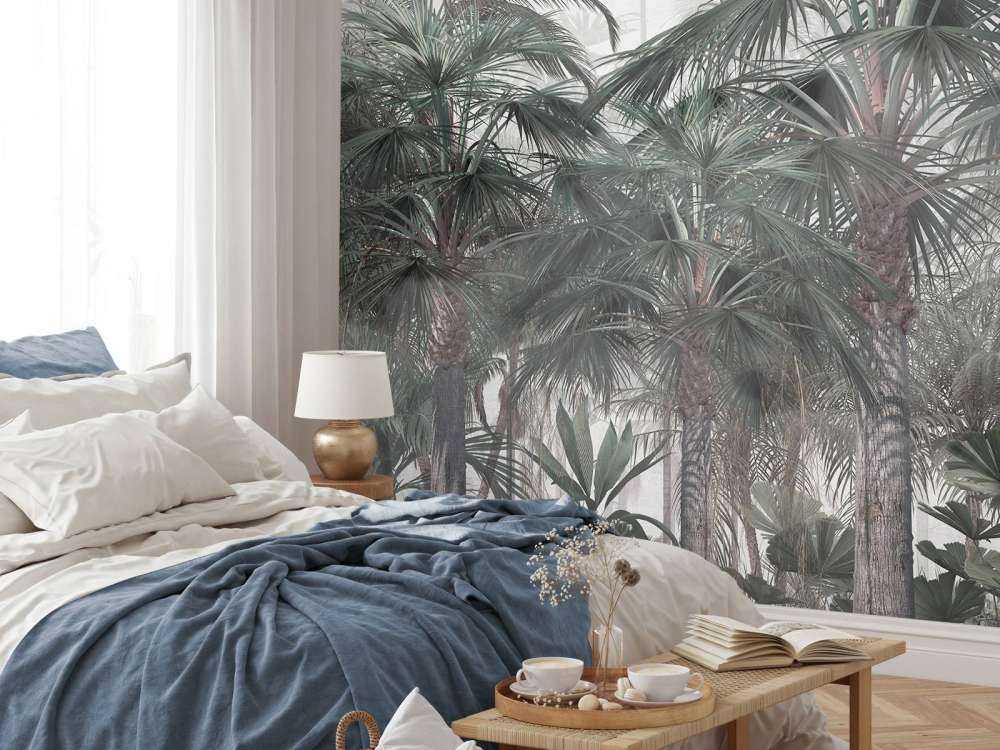 Skymnings Palm Serenitet