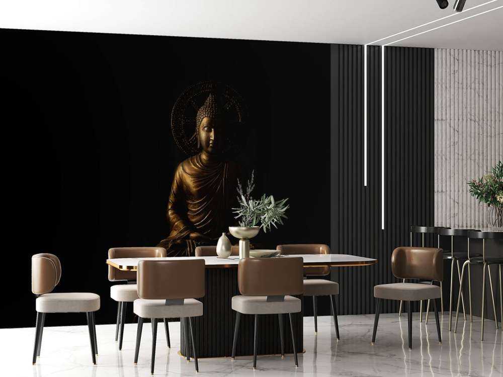 Isolerad Buddha