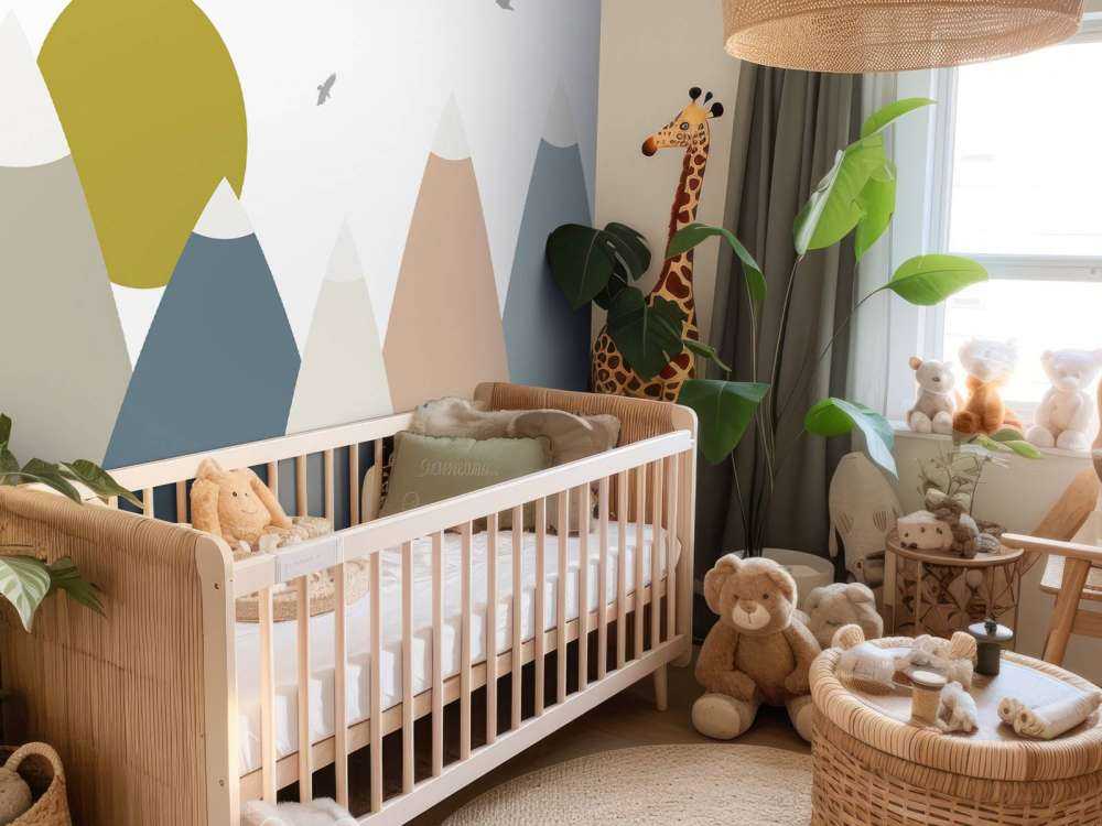 Höga berg, färgade