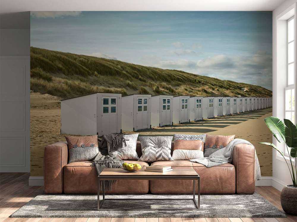 Stugor på stranden