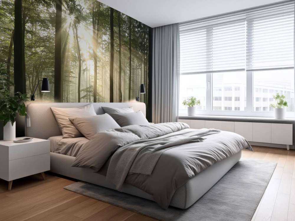 Efterårets løvskov