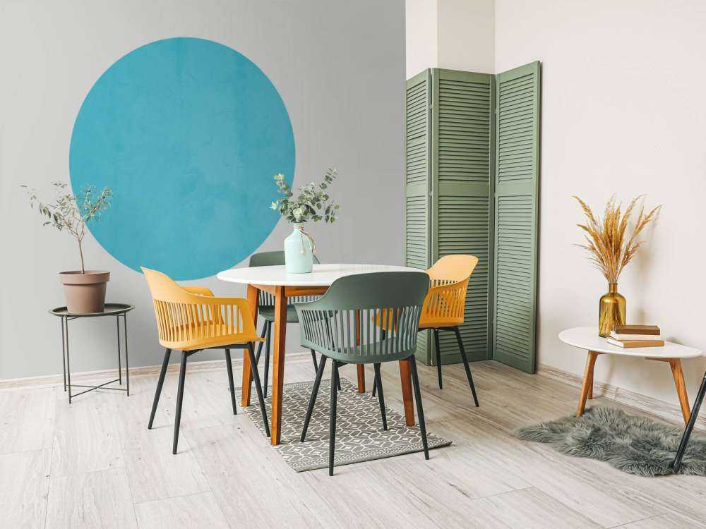 Månesten blå beton