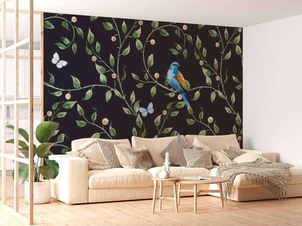 Natlig have Fuglesang