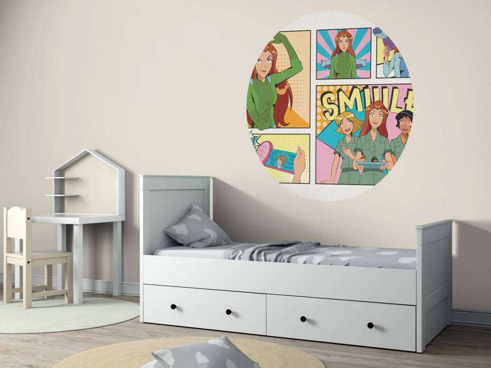 Tegneserieheltinder i aktion