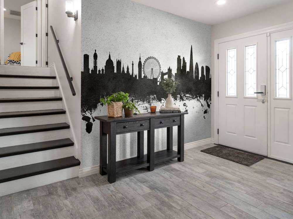 Akvarel skyline, London