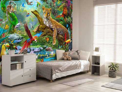Leopard In Jungle