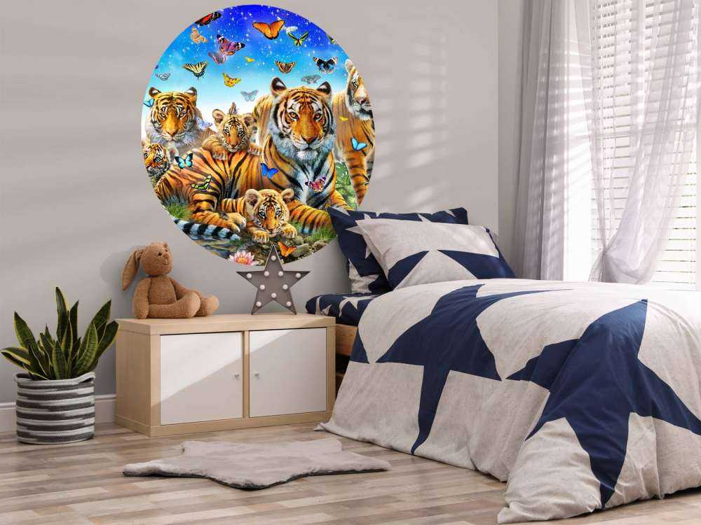 Tigers At Twilight