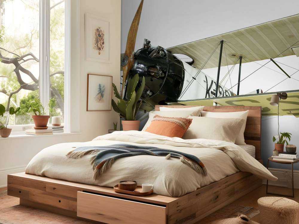 Gammelt fly FK 23 Bantam