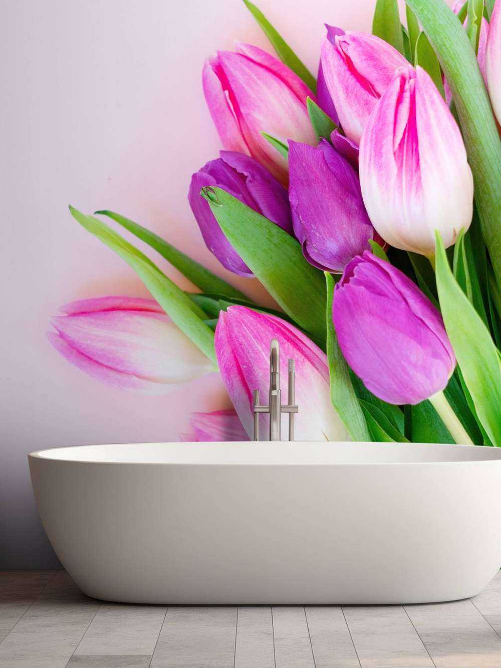 Lyserøde tulipaner