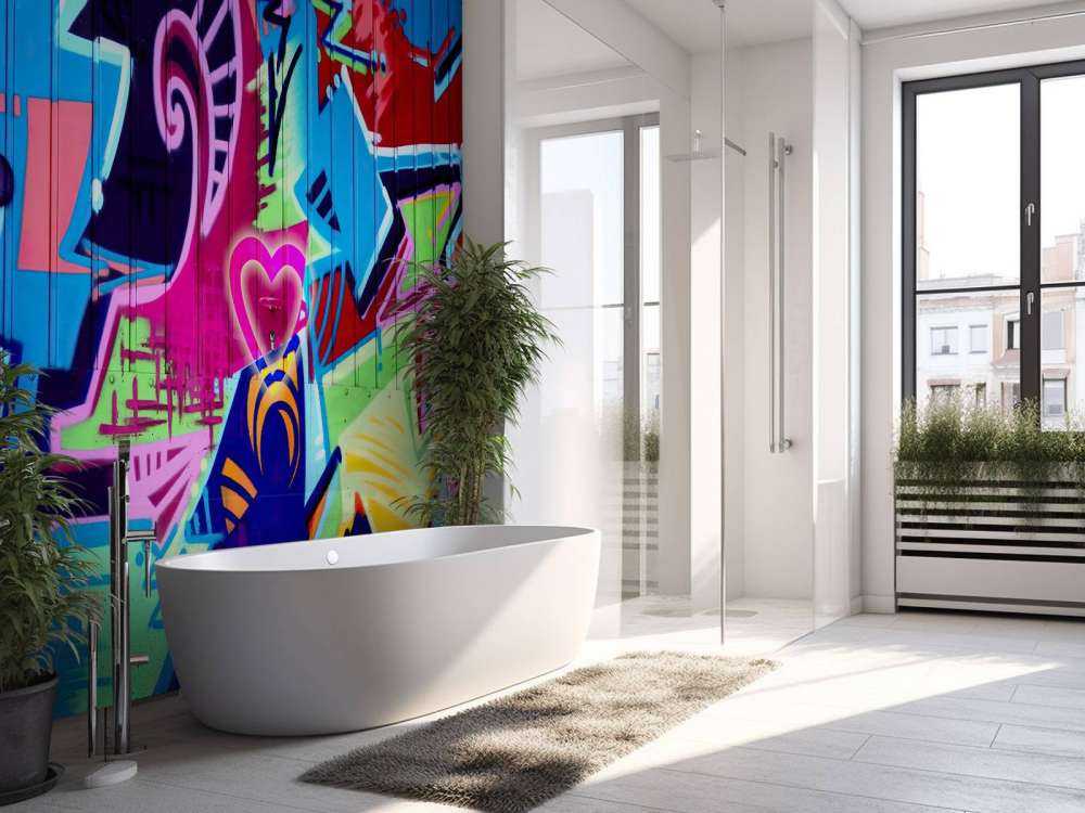 Neon graffiti