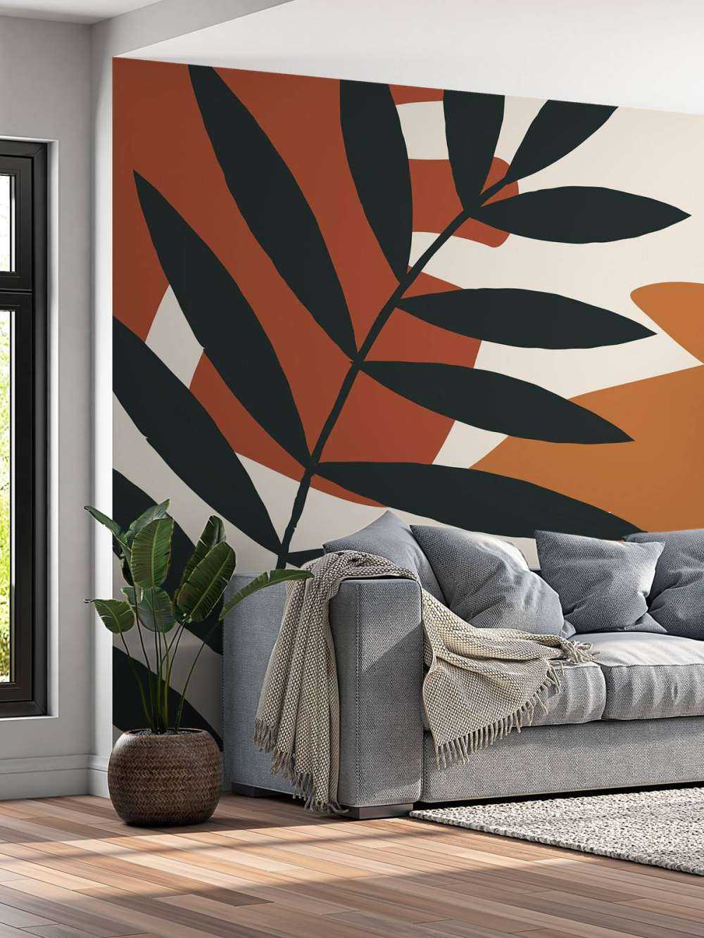 Minimalistisk plante