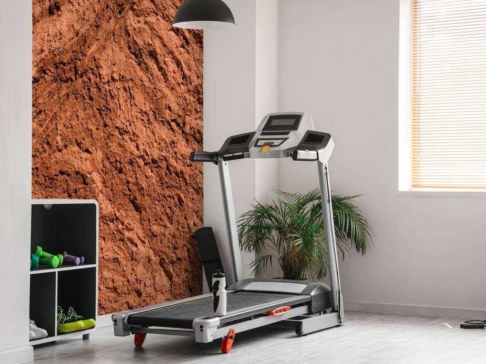 Grov terracotta struktur