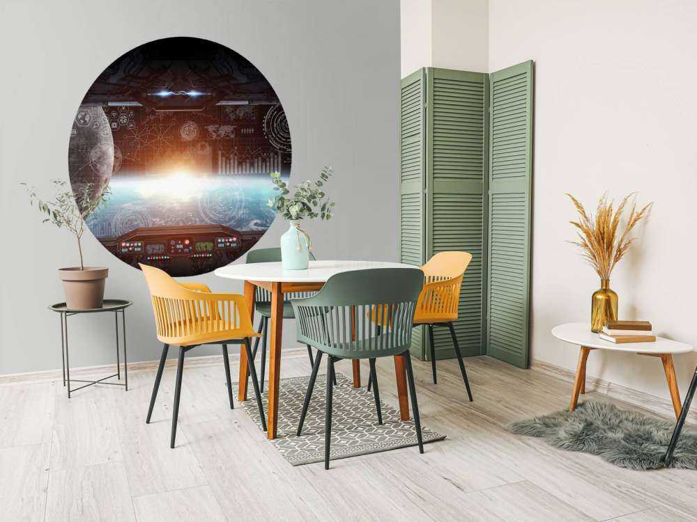 Jorden fra en rumstation