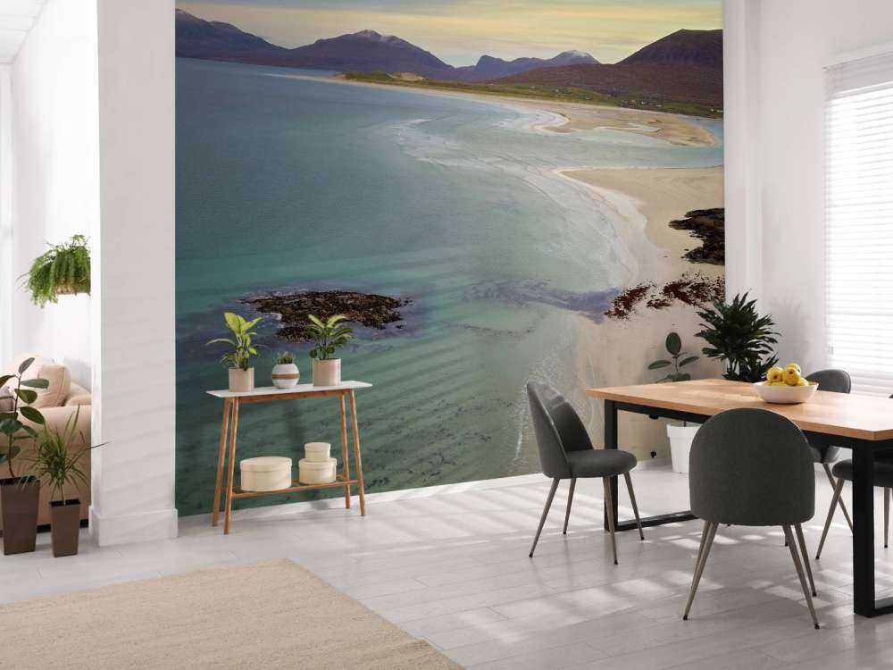 Hav og bjerge langs kysten