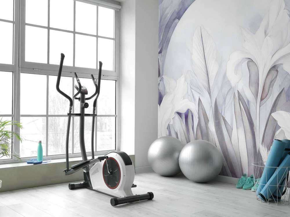 Iris ved solopgang lilla