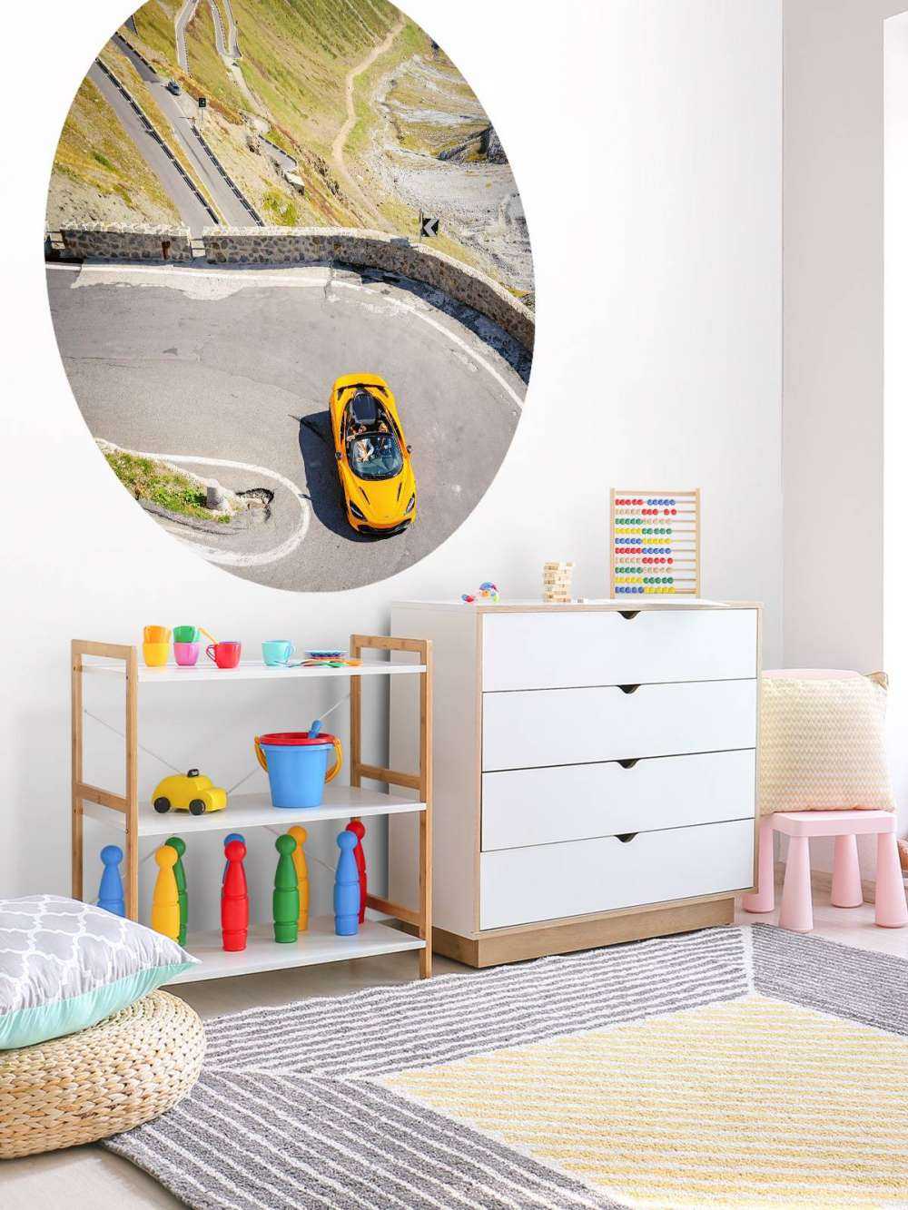 McLaren op Stelviopas - farve