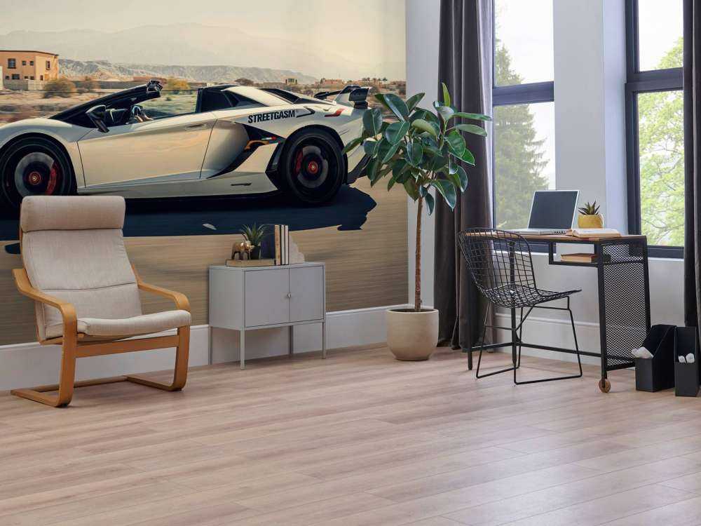 Lamborghini Aventador Roadster i ørkenen