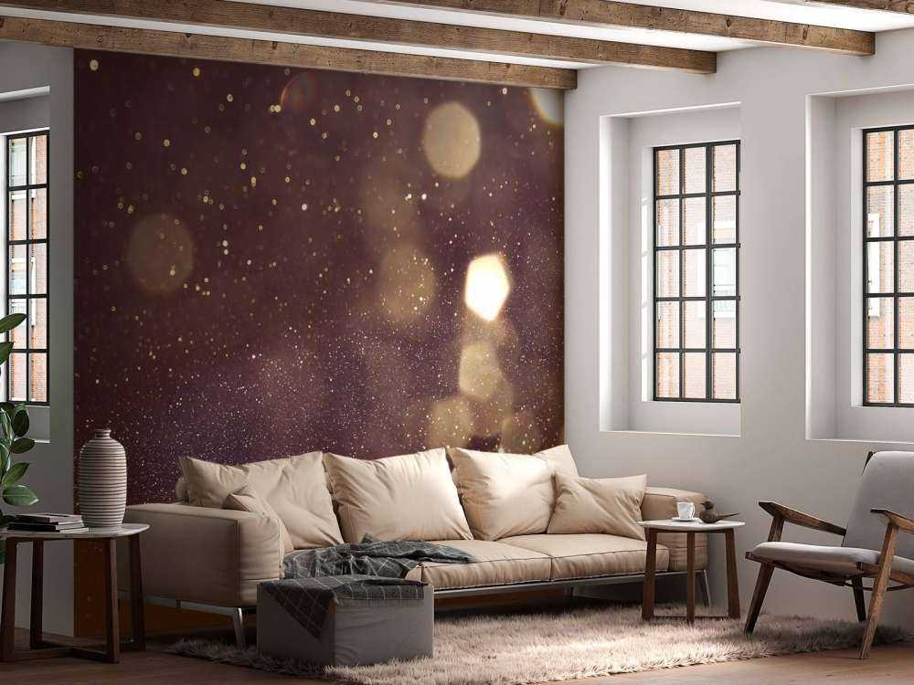 Abstrakt glitter lys