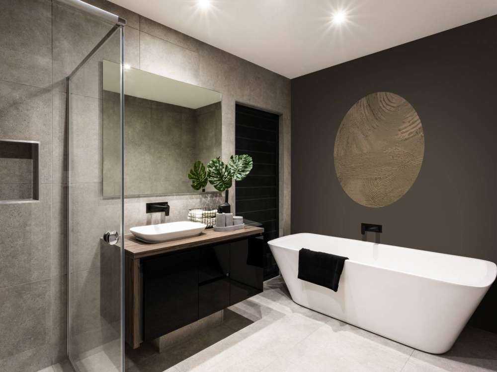 Strukturer og former i guldbrun