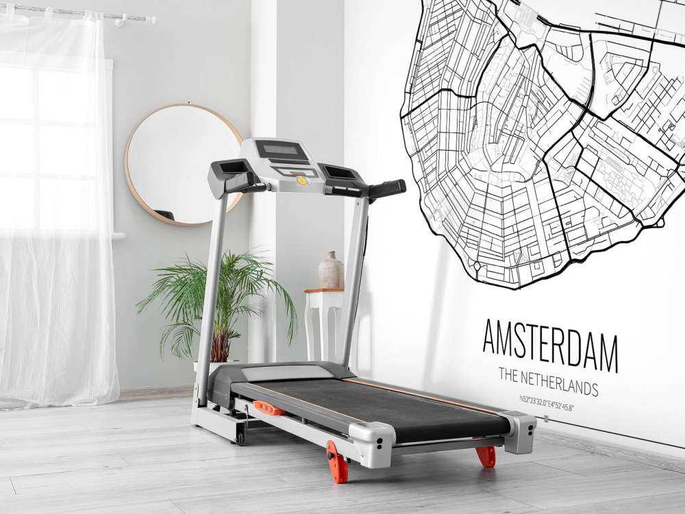 Unikt kort over Amsterdam