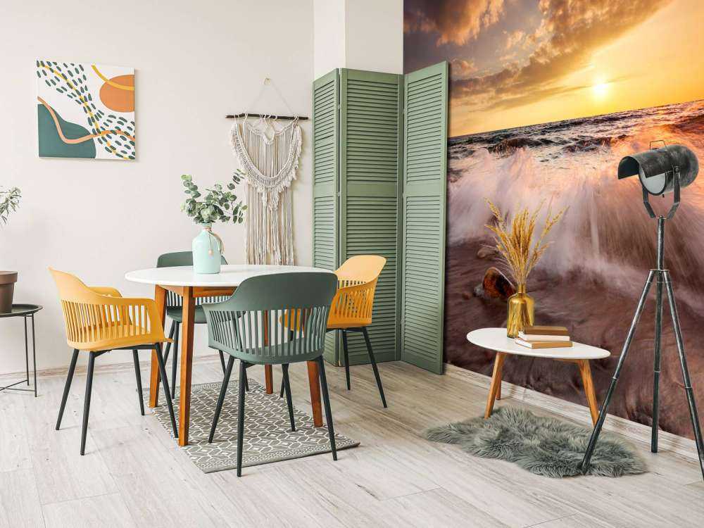 Romantisk solnedgang